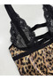 Mini rochie leopard cu spate complet elastic - 3