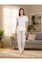 Women's Hearted Pajama Set