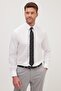 Slim Fit White Non-Iron 100% Cotton Eco-Friendly Ecotex Certified Shirt - 6