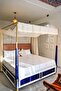 Heritage Block Print 100% Cotton Percale Bedsheet with 2 Pillowcases