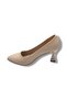 678-26 Skin Leather Thin Heel Women's Shoes - 2