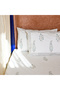 Heritage Block Print 100% Cotton Percale Bedsheet with 2 Pillowcases - 2