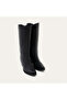 Genuine Leather Short Heel Boots