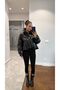 Super Inflatable Shiny Fabric Filling Inflatable Premium Adjustable Waist Design Pinterest Stylish Coat Jacket - 2