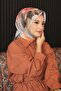 وشاح من القطن الناعم بنمط حديقة الورد