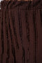 Women's Textured Stretch Knit Pants 30057 - Brown - 4