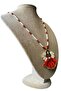 - Özlem 9422 7323 Handmade Angel Figured Necklace with Sand and Crystal Bead Detail - 2