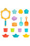 - Kids Sand Beach & Water Bath Toyset - 15pcs