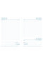 2026 407-Sek Plastic Spiral - Hard Cover 17X24 Daily White Agenda - 2