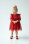 Baby Girl Dress Girls Kids Dress Birthday Party Wedding Dress Long Sleeve Lined Dress - 5