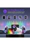 HY300 Projector with WiFi6 and Bluetooth, 4K 1080P Support with Android TV 11.0, Mini Portable Proje - 4