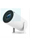 Mini Android 11.0 Projector, HY 300 Portable Projector, Round Design Movie Projector
