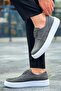 Ch149 Changer over Men's Casual Lace-Up Leather Classic Shoes Cbt - Anthracite - 3