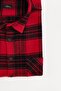 Men's big size plus size long sleeve plaid winter lumberjack shirt with pockets - 3