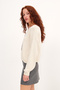 Rabbit Patterned Knitwear Sweater K3491 - 4