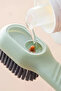 Shoe Boot Cleaning Washing Brush with Detergent Container |   Multi-Purpose Practical Hand Cleaning Brush - 3