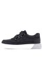 Genuine Leather Velcro Black and White Sole Boys' Sports Shoes - 5