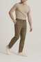 Winter 100% Cotton Gabardine Fabric Men's Linen Pants - 3