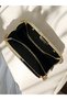 Gold and Silver Color Stone Pearl Detailed Chain Handle Women's Evening Dress Bag Wedding Engagement Graduation - 7