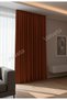 Modern Series Plain Pleated Velvet Textured Background Curtain Tile - 3