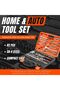 82-Piece Socket Wrench Set – Chrome Vanadium Tools with Ratchets, T-Handles & Heavy-Duty Case - 2