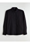 Ozmarka New Season Regular Fit Long Sleeve Velvet Men's Shirt - 5