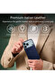 Apple iPhone 17 Pro 5G 2025 Luxury Leather Wireless Charging MagSafe Shockproof Case Cover - 4
