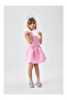 Pink Organza Bow Girl's Double - Gale - 3