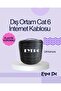 كابل إنترنت CAT6e بطول 15 مترًا - كابل شبكة متوافق مع الكمبيوتر والمودم وجهاز التوجيه - 2