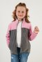 Soft Textured Zippered Color Block Stand Collar with Pockets Pack of 2 Fleece Children's Polar 5905001S2 - 2