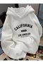 Hooded Sweatshirt 3-Thread Comfortable Stylish Design Oversize Unisex New Season