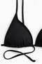 Padded triangle bikini top - 4