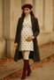 Winter Maternity Dress, Maternity Gilet Dress, Winter Postpartum Dress, Winter Maternity and Postpartum Clothing