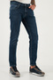 Cotton Regular Fit Normal Waist Pipe Leg Jeans Men's Denim Pants 2211C35Parma - 3