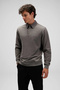 With Logo Cotton Regular Fit Buttoned Polo Neck Sweat Men's Polo Neck Sweat Em607