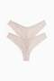 2-pack lace Brazilian briefs
