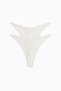 2-pack lace tanga thong briefs