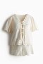 MAMA 2-piece scalloped set