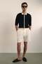 Relaxed Fit Linen-blend shorts - 2