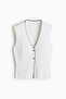 Button-front sweater vest