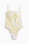 Padded-cup swimsuit