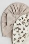 2-pack knot-detail hats - 2