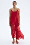 Long chiffon dress