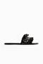 Rhinestone-embellished sandals