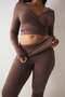 Soft-touch flared trousers - 2