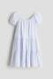 Crinkled cotton dress