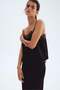 Lace-trimmed satin strappy top - 4