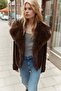 Collared biker jacket - 4