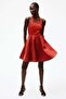 Circular-skirt halterneck dress - 2