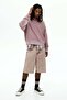 Oversized Fit Washed sweatshirt - 4